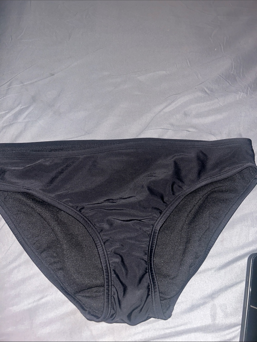 Kona Sol Black Bikini Bottom - Classic Cut
